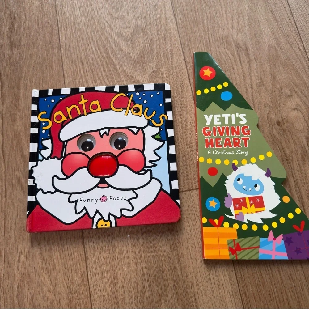 Set of Two Christmas Children's Books, Priddy Books